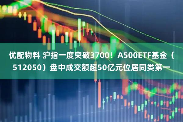 优配物料 沪指一度突破3700！A500ETF基金（512050）盘中成交额超50亿元位居同类第一